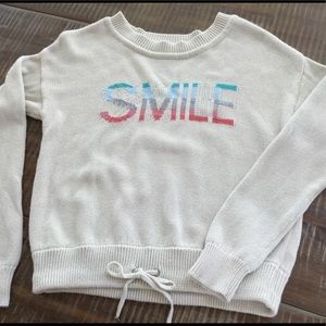 AERIE ‘smile’ cropped sweater